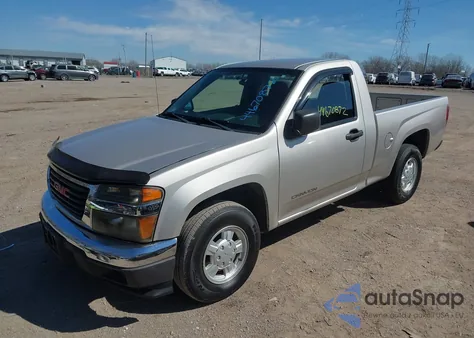 2005 GMC Canyon Sle z USA, uszkodzony, nr VIN 1GTCS148X58282573